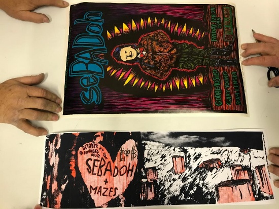 Two Smaller SebeDoh Posters