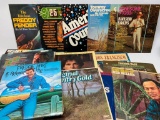 20 Vintage Country 33 RPM Records