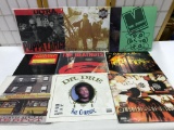 Group of 9 Rap 33 RPM Records