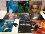 Group of 10 Rap 33 RPM Records