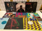 Group of 10 Rap 33 RPM Records
