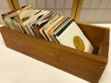 Large Group of Various Artist 45 RPM Records