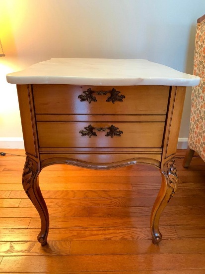 French Provencial End Table