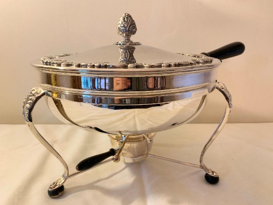 Signed "Original Alt-Heidelberg Alpaca Plated" Chafing Dish