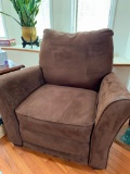 Brown Microfiber Recliner