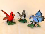 (3) Lenox Porcelain Birds