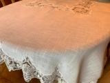 Lace Oval Table Cloth