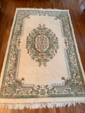 Made In India 100% Wool Area Rug