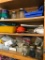 Contents of Double Door Cabinet in Garage Pictured of Nuts, Bolts and More!