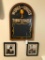 (3) Framed Wall Decorations W/Wine Theme