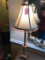 Decorator Stick Lamp W/Beaded Shade