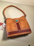 Unused Ladies Montana West Leather Concealed Carry Purse