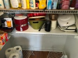 Contents of Shelf in Kitchen Pantry
