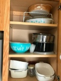 Contents of Cabinet on the Right Side of The Refrigerator