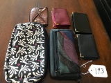 Group of Five Wallets Etc... as Pictured