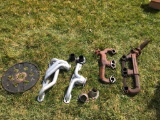 Pair Sanderson Street Rod Headers did Small Bock Chevy, a Pair of Small Block Chevy Intake Manifolds