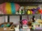 (2) Shelves Of Easter Decorations