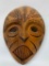 Carved Wooden Tribal Mask From Africa