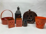 Metal Halloween Candleholder Decorations