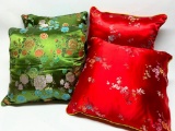 (4) Nice Oriental Pillows