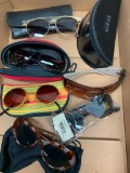 (6) Fashion Sunglasses W/Cases