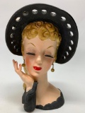 Vintage 1959 Napcoware Head Vase