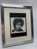 Limited Edition Lithograph Of Bob Dylan By Phil Kuntro