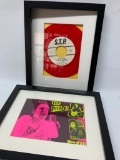 Framed Print & Record Of Sex Pistols