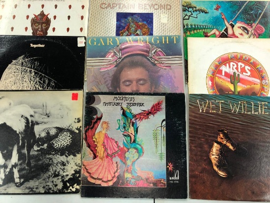 Group of (9) Various Records