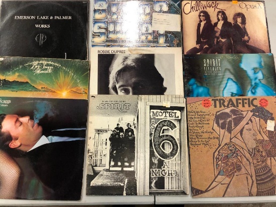 Group of (9) Pop/Rock Records