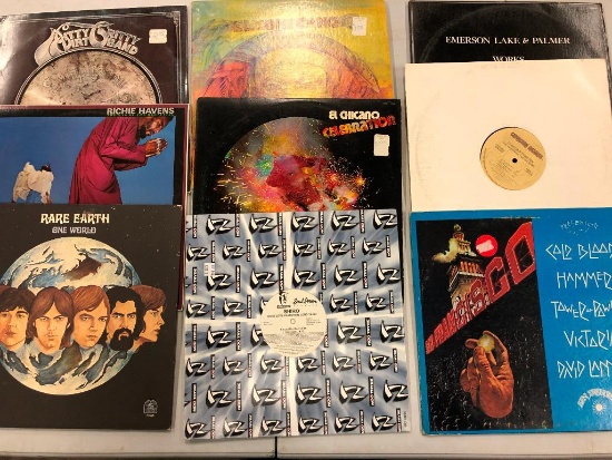 Group of (9) Blues/Rock Records