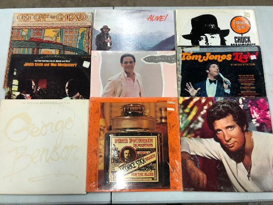 Group of (9) Jazz/Pop Records