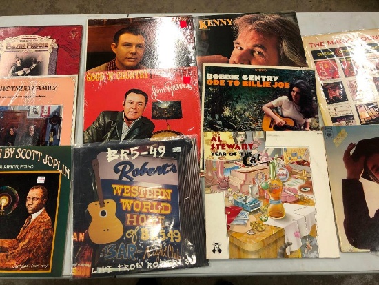 Group of (11) Various/Rock/Ragtime Records