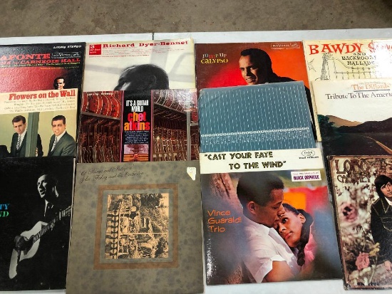 Group of (12) Various Records
