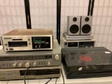 Group Of Stereo Equipment