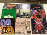 Group of (9) Rock/Pop Records