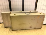 (2) Aluminum Storage Boxes