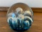 Art Glass Paperweight Signed 