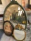 Large and Tall Antique Mirrors Along with Antique Baby Photo