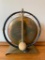 Vintage Iron & Brass Gong On stand