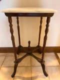 1970's Era Marble Top Stand