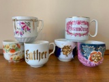 Group Of (6) Vintage Special Occassion Cups From Germany