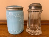 Early Glass Shakers