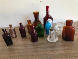 Group of Miniature Medicine Bottles and Vases