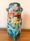 Vintage Hand Painted Oriental Moriage Vase