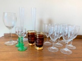 Group Of Misc. Glasses & Stem Ware