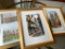 (3) Prints Of York & Bath, Avon England In Matching Wood Frames