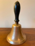 Antique Schoolmasters Bell W/Clapper