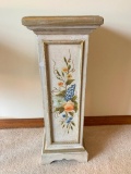 Hand Painted Wooden Fern/Plant Stand