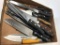 Group Of Kitchen Knives